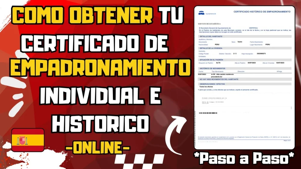 Cómo obtener tu certificado de empadronamiento en España: guía práctica ...