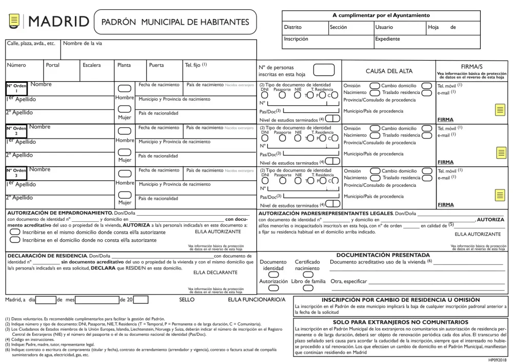 Guía práctica para obtener el certificado de empadronamiento en Madrid ...