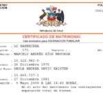 Consigue tu certificado de matrimonio en Chile de manera fácil