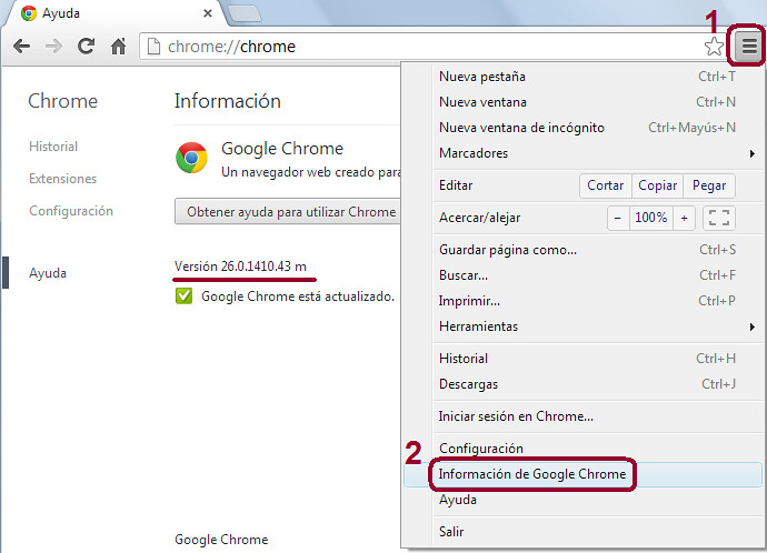 Cómo comprobar la instalación del certificado digital en Chrome
