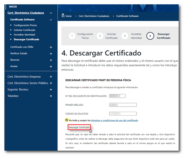 Instalación rápida del certificado digital FNMT: guía paso a paso