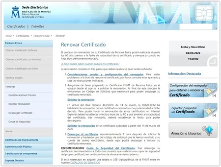 Renovación del certificado FNMT: frecuencia y procedimiento detallado